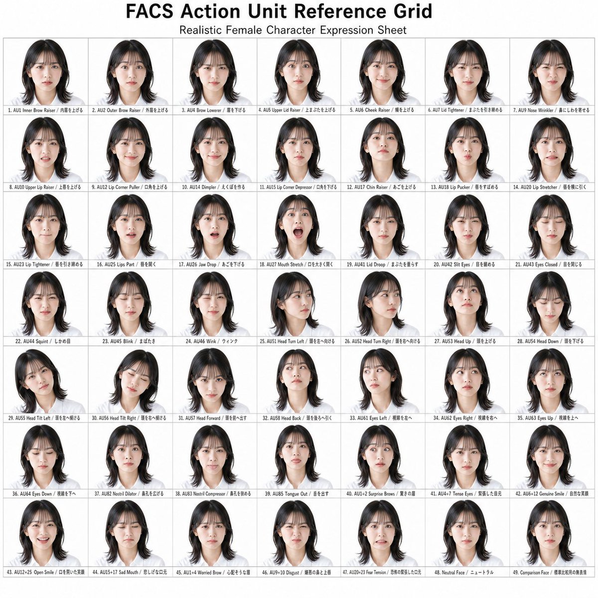 Female pixel infographic.