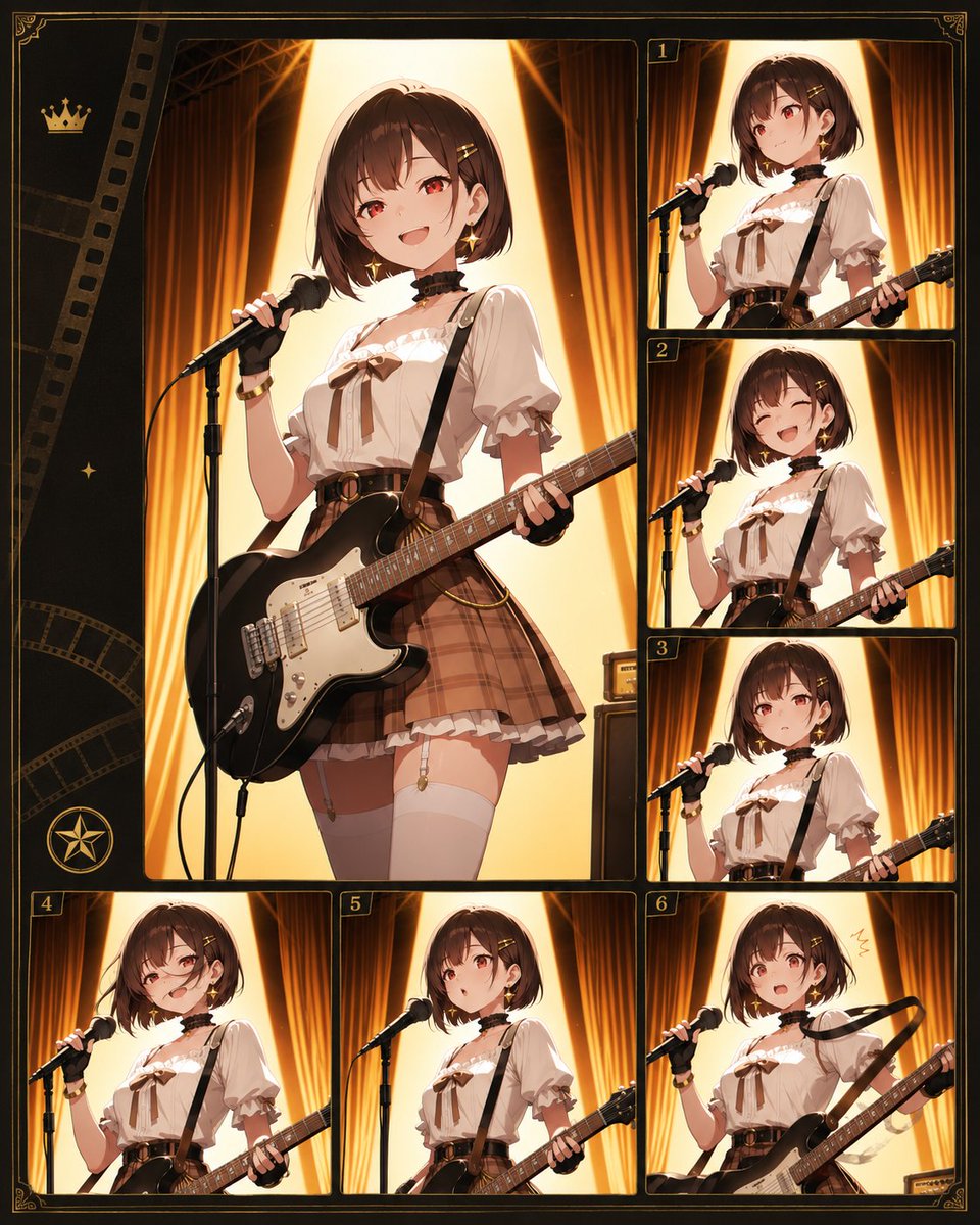Character anime film warm retro