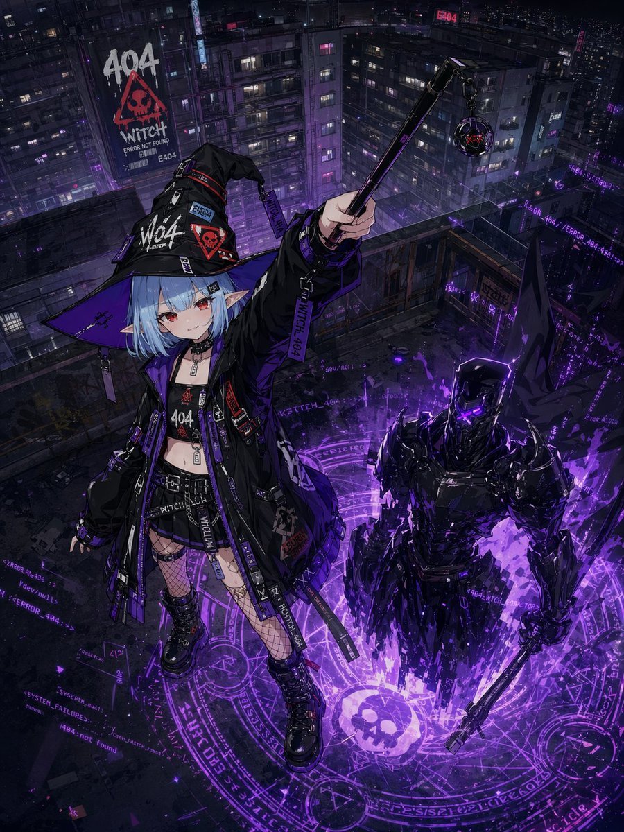 Character anime cyber cyberpunk future