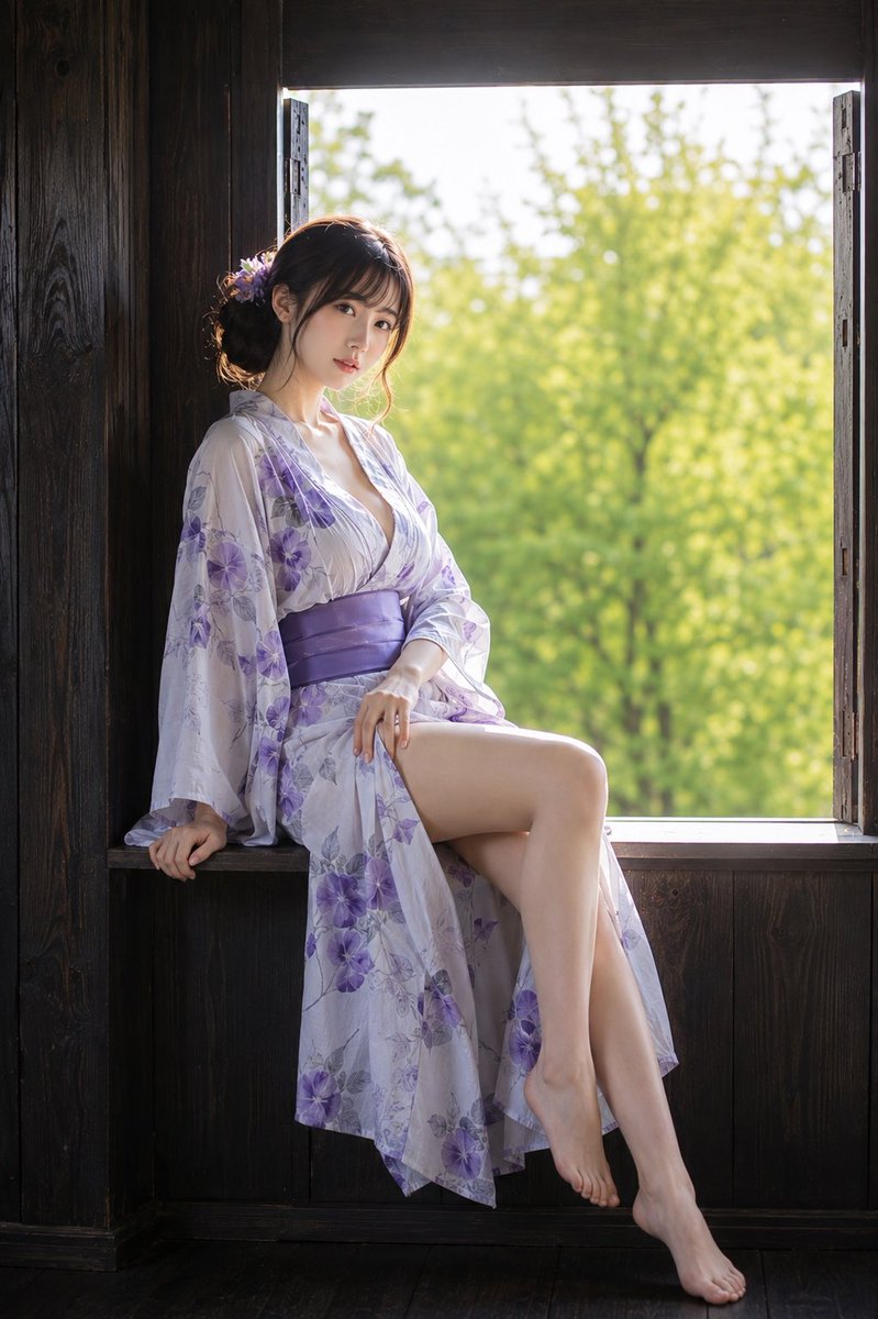 Woman realistic elegant