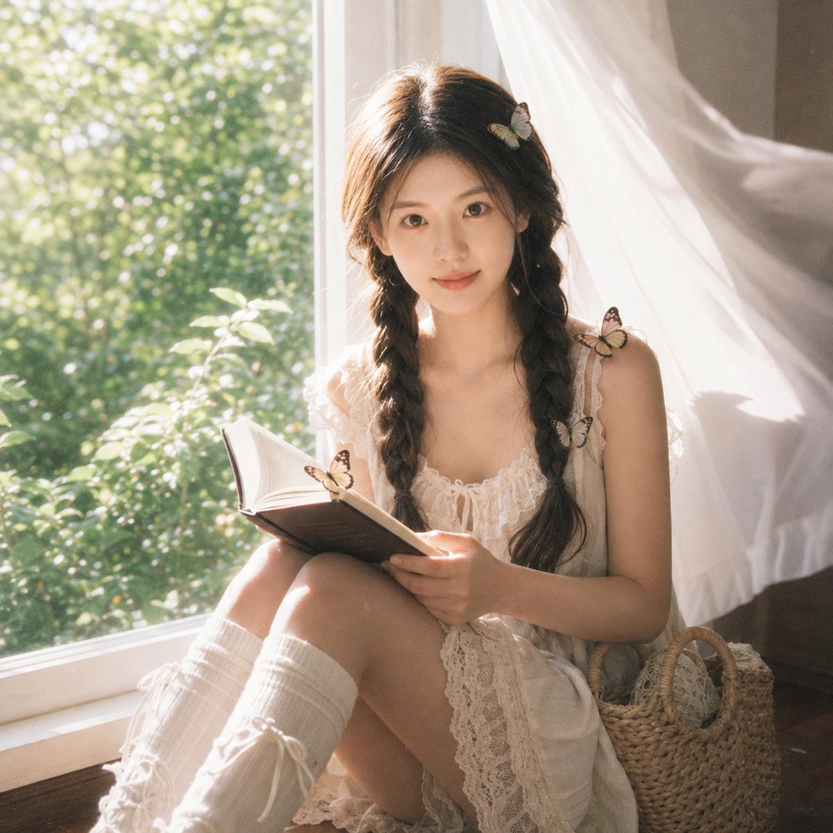 Portrait cinematic realistic dreamy warm