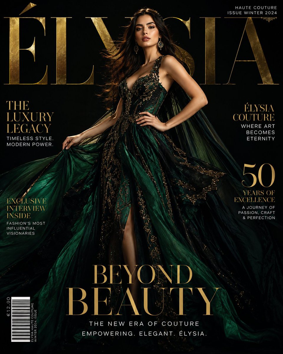 Female cover brand high-end.