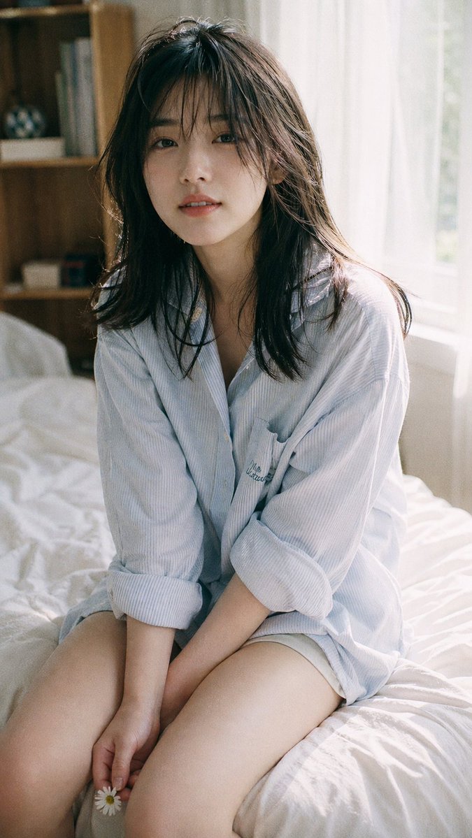 Portrait film indoor morning
