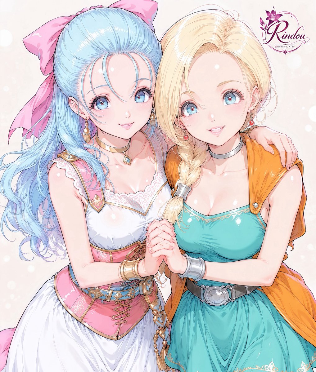 Elegant female anime illustration.
