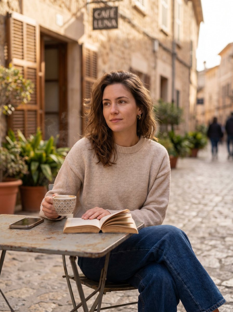 Female street warmth