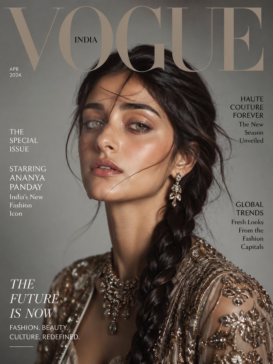 Portrait realistic cover elegant