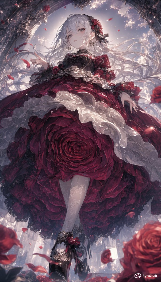 Character anime illustration, dusk