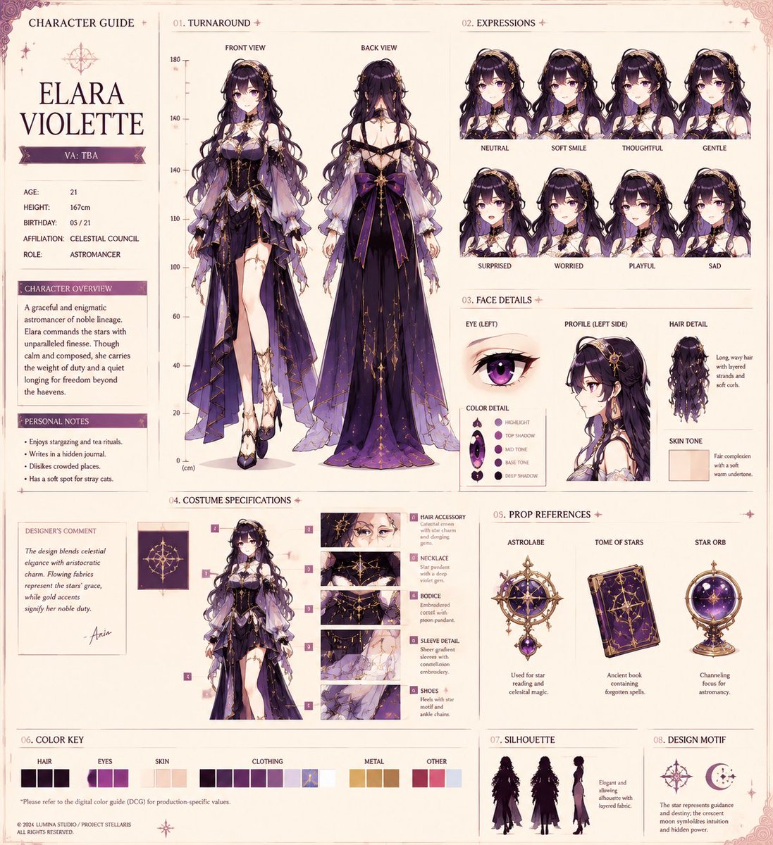 Woman anime warm studio elegant
