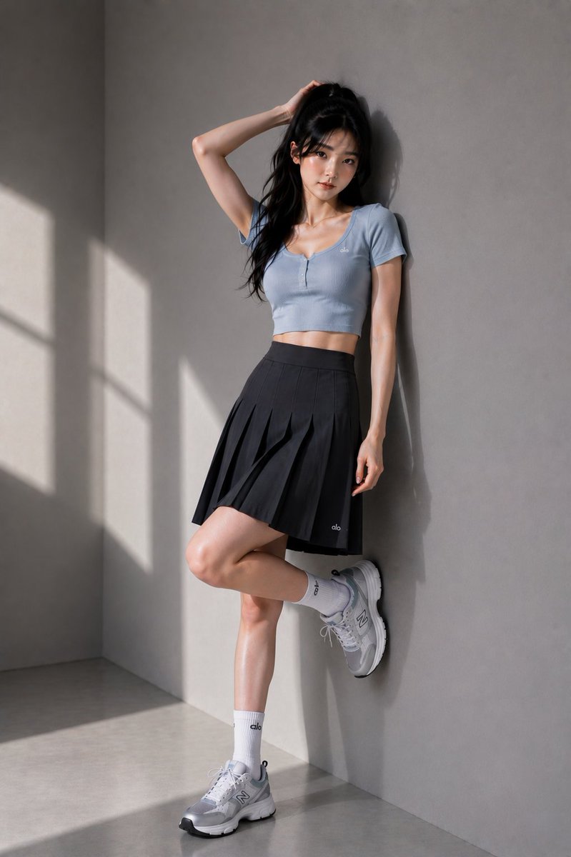 Woman, realistic, minimalist, elegant.