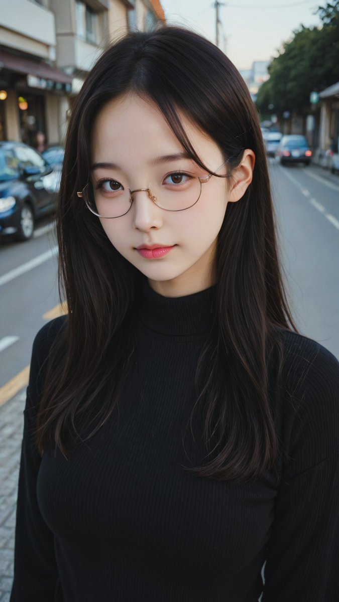 Portrait, photorealistic, cinematic, urban street