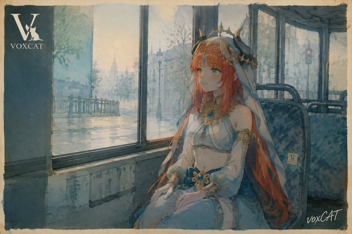 Character illustration realistic city rain elegant