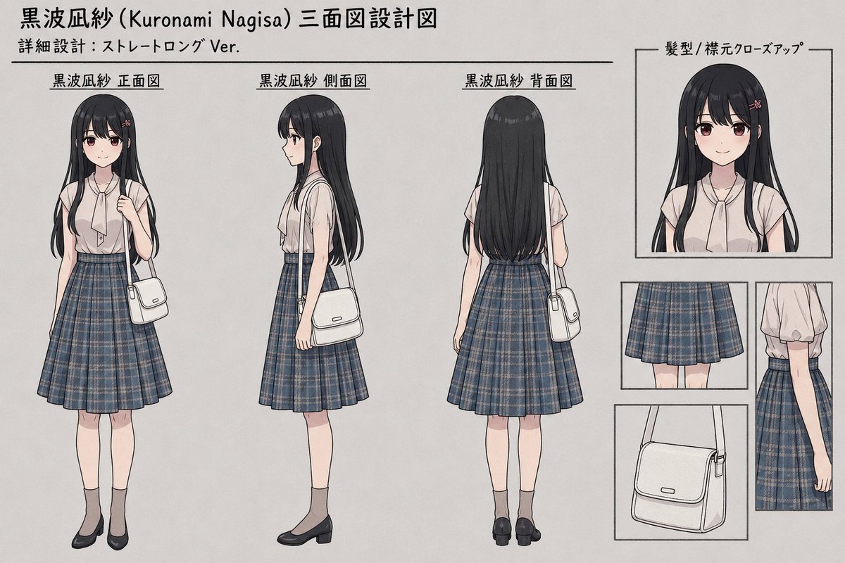 Character anime illustration