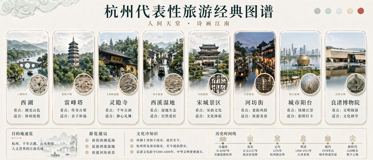 Architectural Poster Infographic Night City Elegance