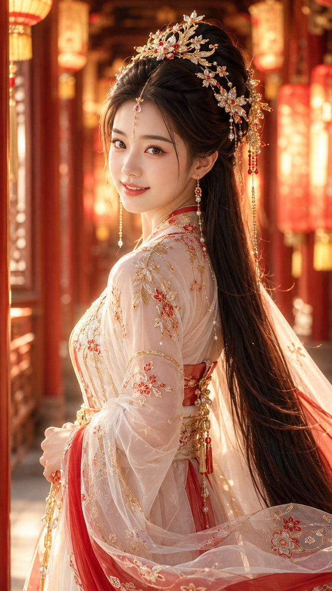 Chinese ancient-style fantasy character.