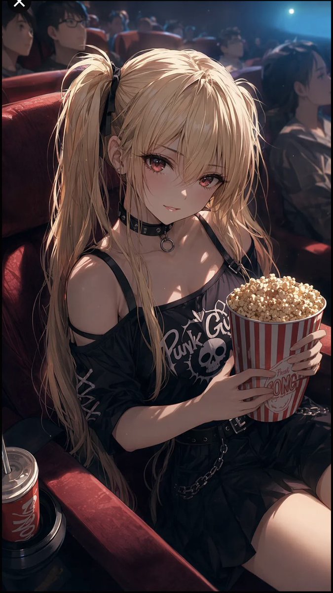 Webtoon style cinema eye contact