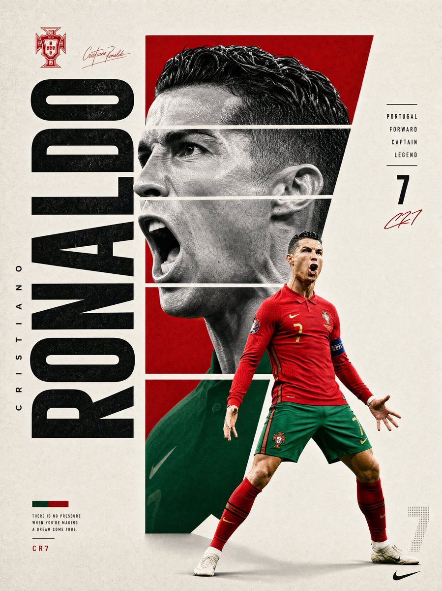 Minimalist portrait poster.