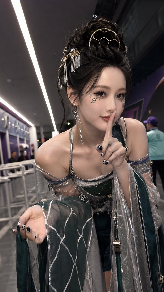 Portrait realistic high-end
