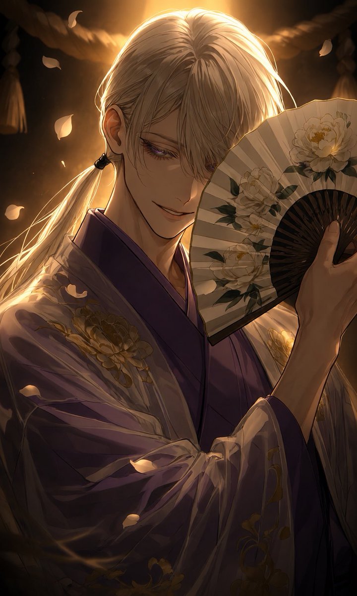 Character cinematic anime warm elegant