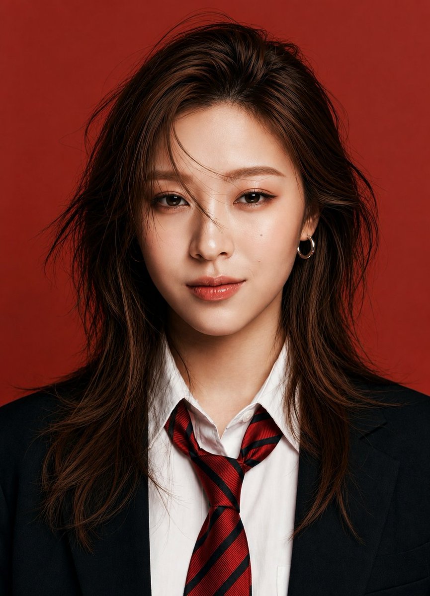 Portrait Realistic Anime Cool Tone