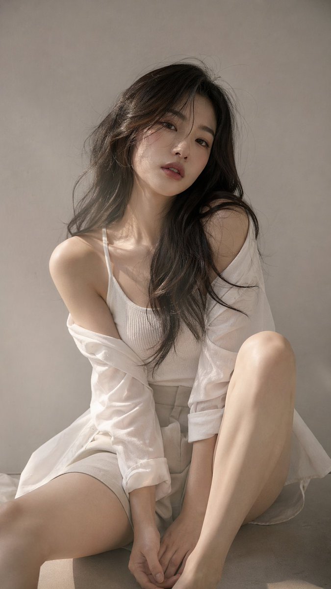 Portrait minimalist cinematic high-end