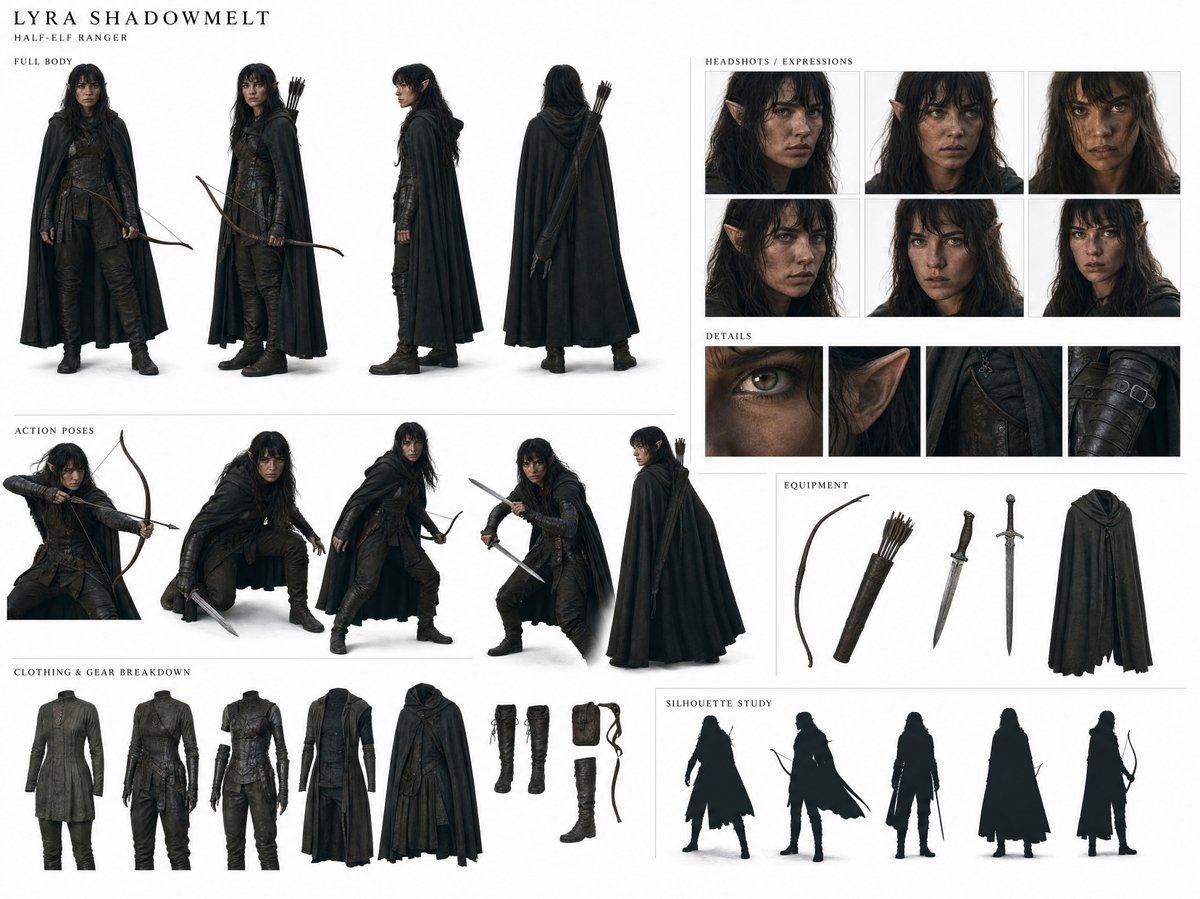 Character Photorealistic Dark