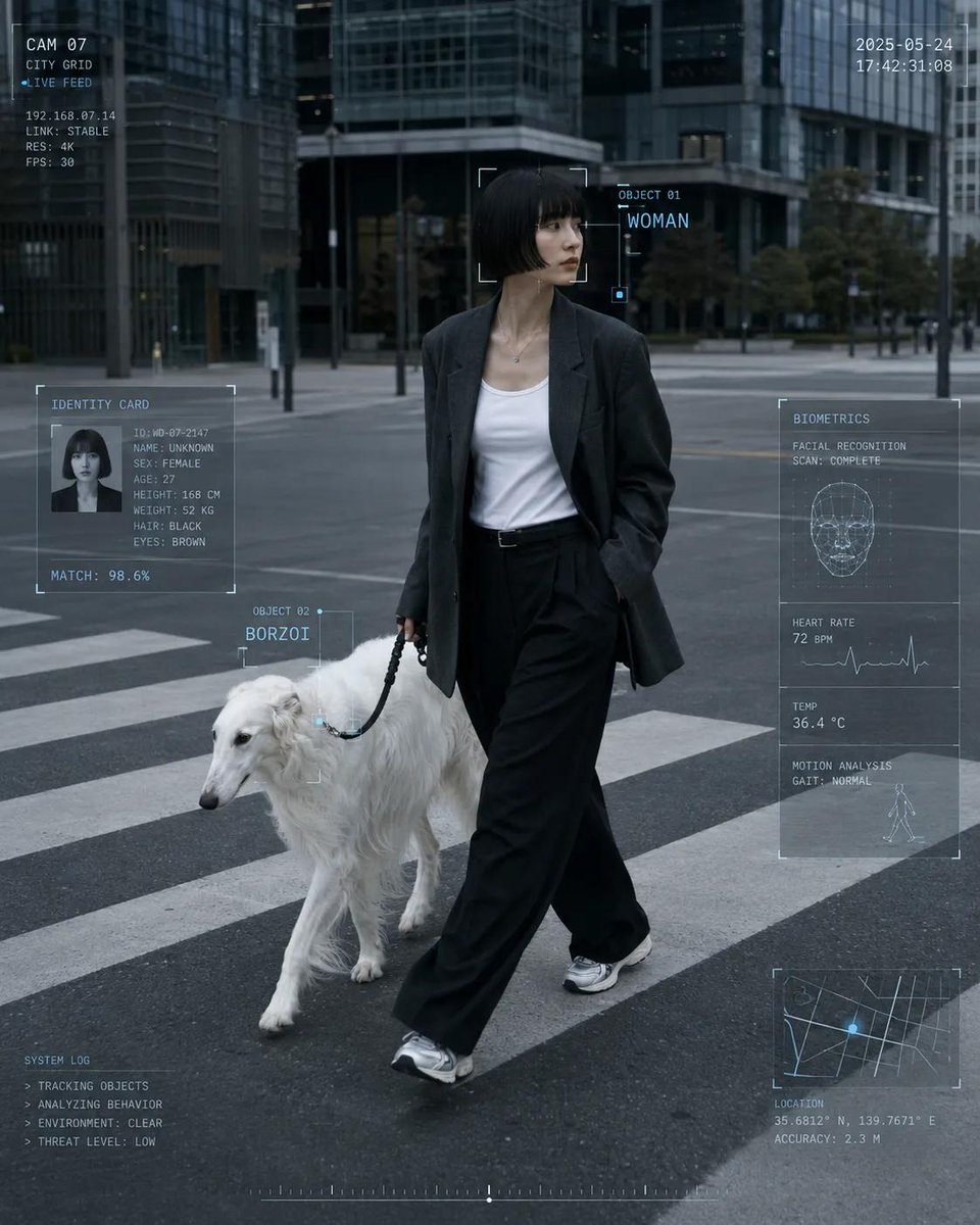 Animal cyber cinematic street future elegant