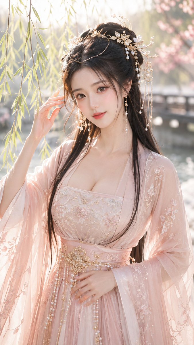 Portrait poster dreamy warm gentle