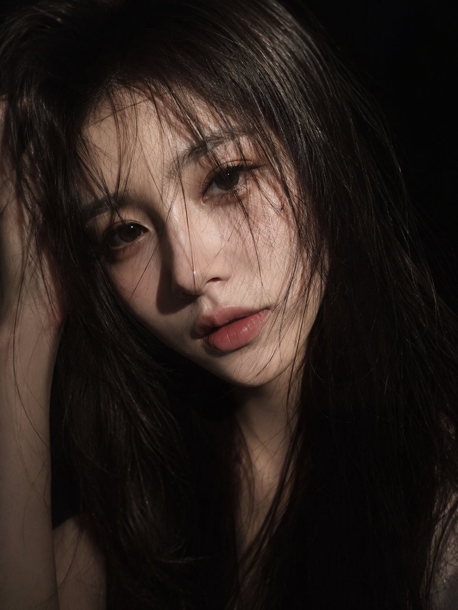 Portrait cinematic realistic melancholic