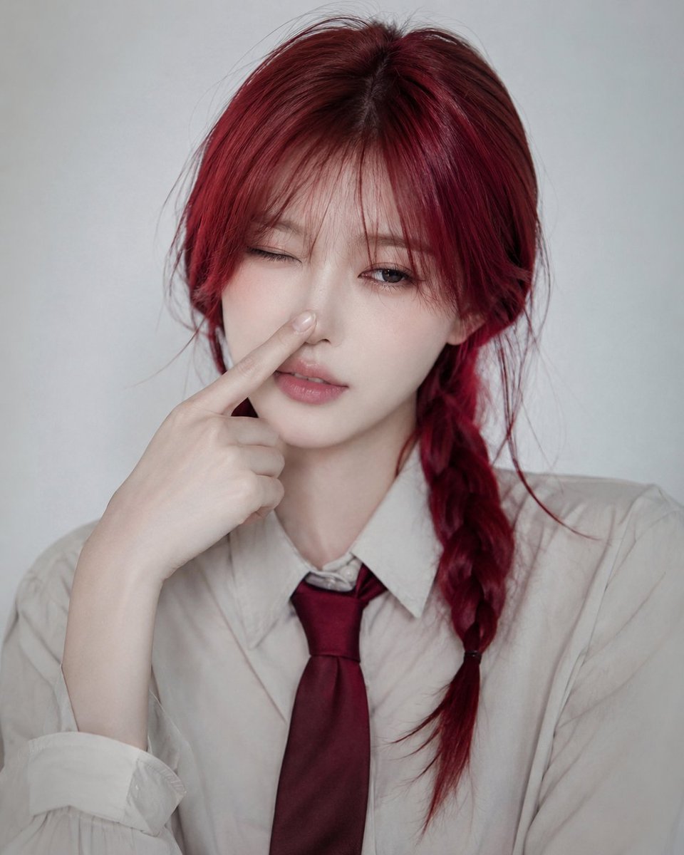 Portrait, realistic, minimalist