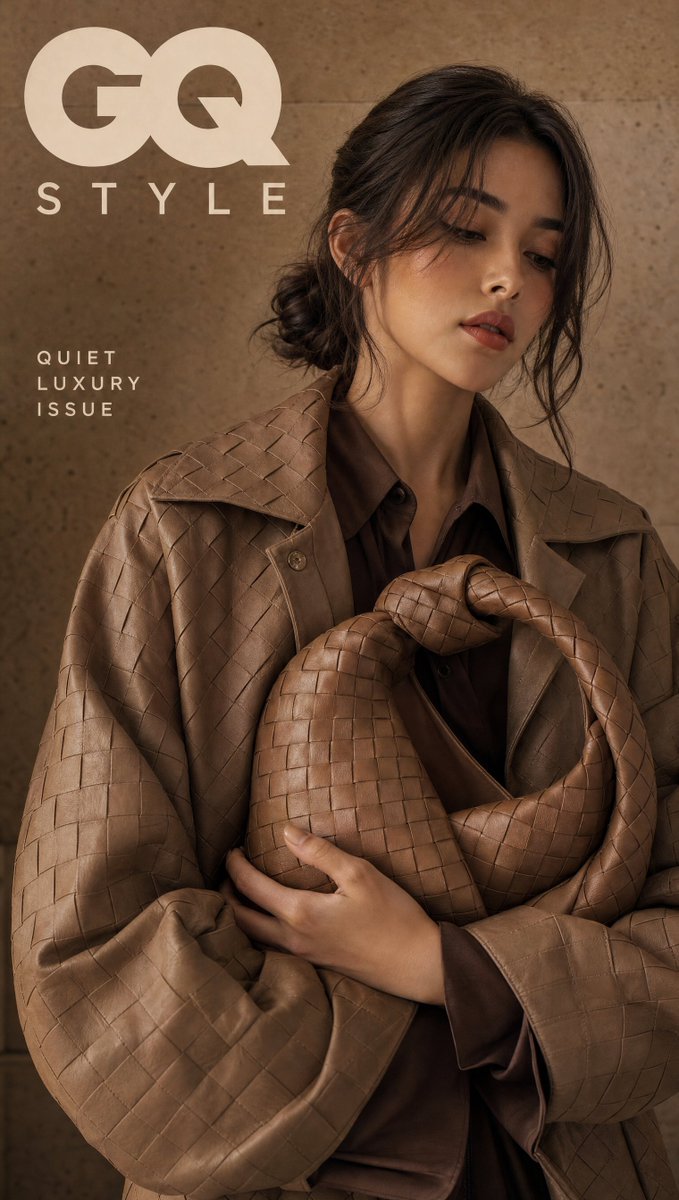 Woman realistic cover warm studio elegant