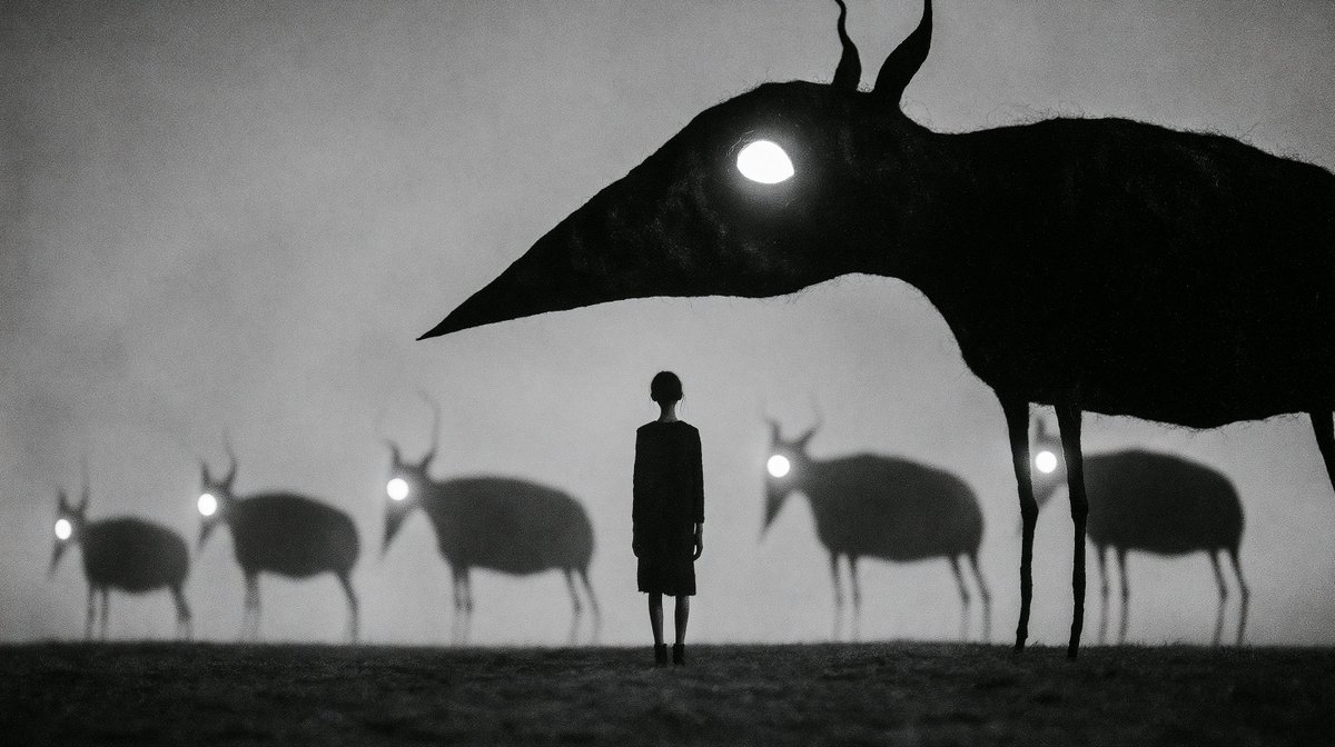 Animal film, dreamy.