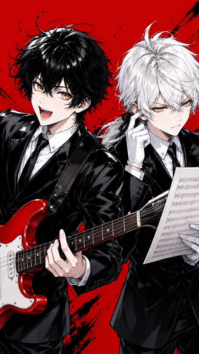 Male anime illustration