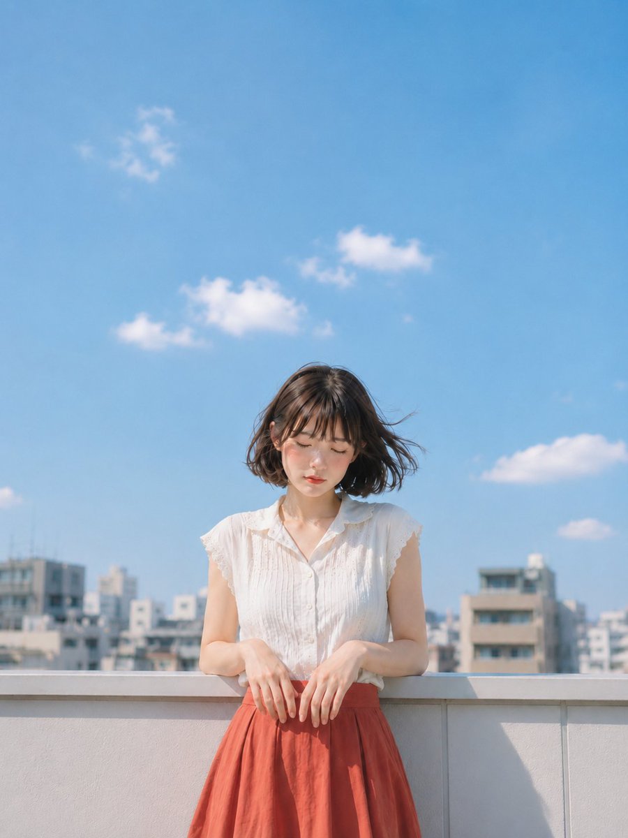 Portrait Film Realistic City