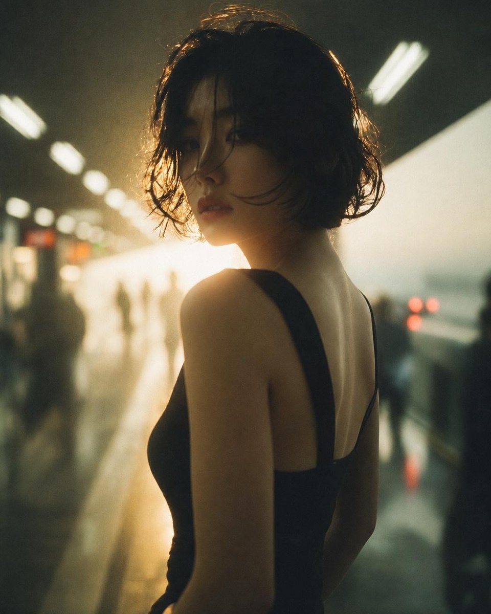 Portrait warm melancholy
