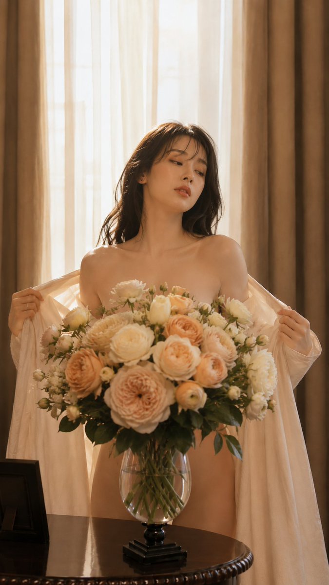 Portrait Film Realistic Indoor Warm Elegance