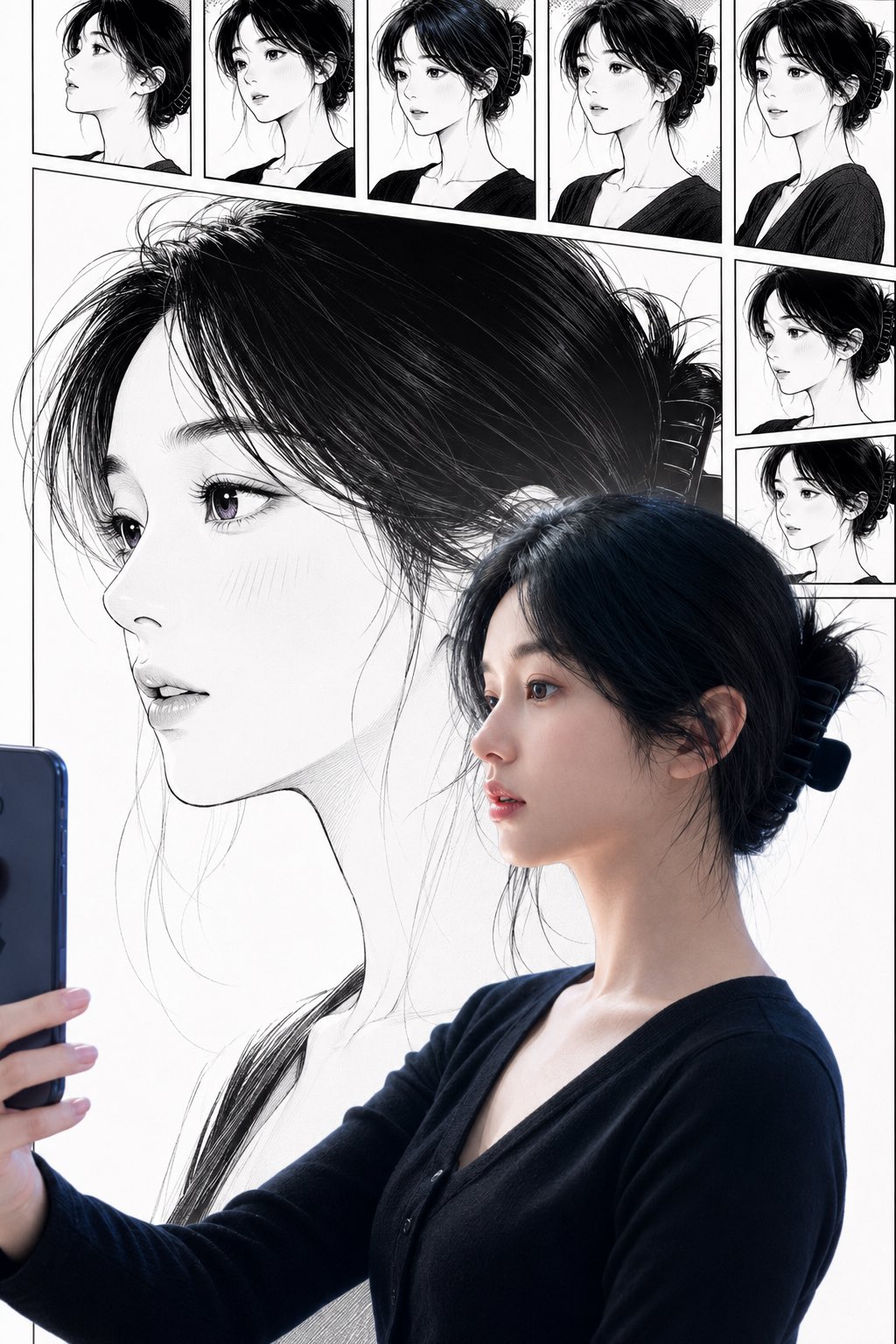 Women's Comic Poster High-end
