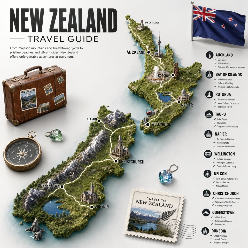 Architecture 3D poster retro mountain premium