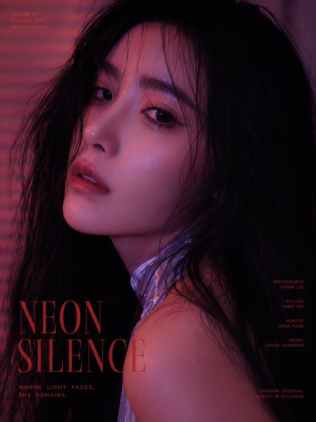 Portrait Cinematic Film Neon Retro High-End
