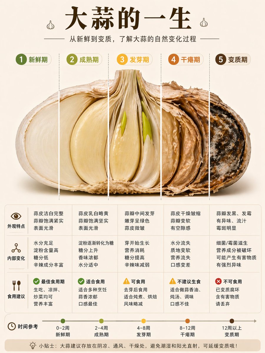 Food poster infographic warm