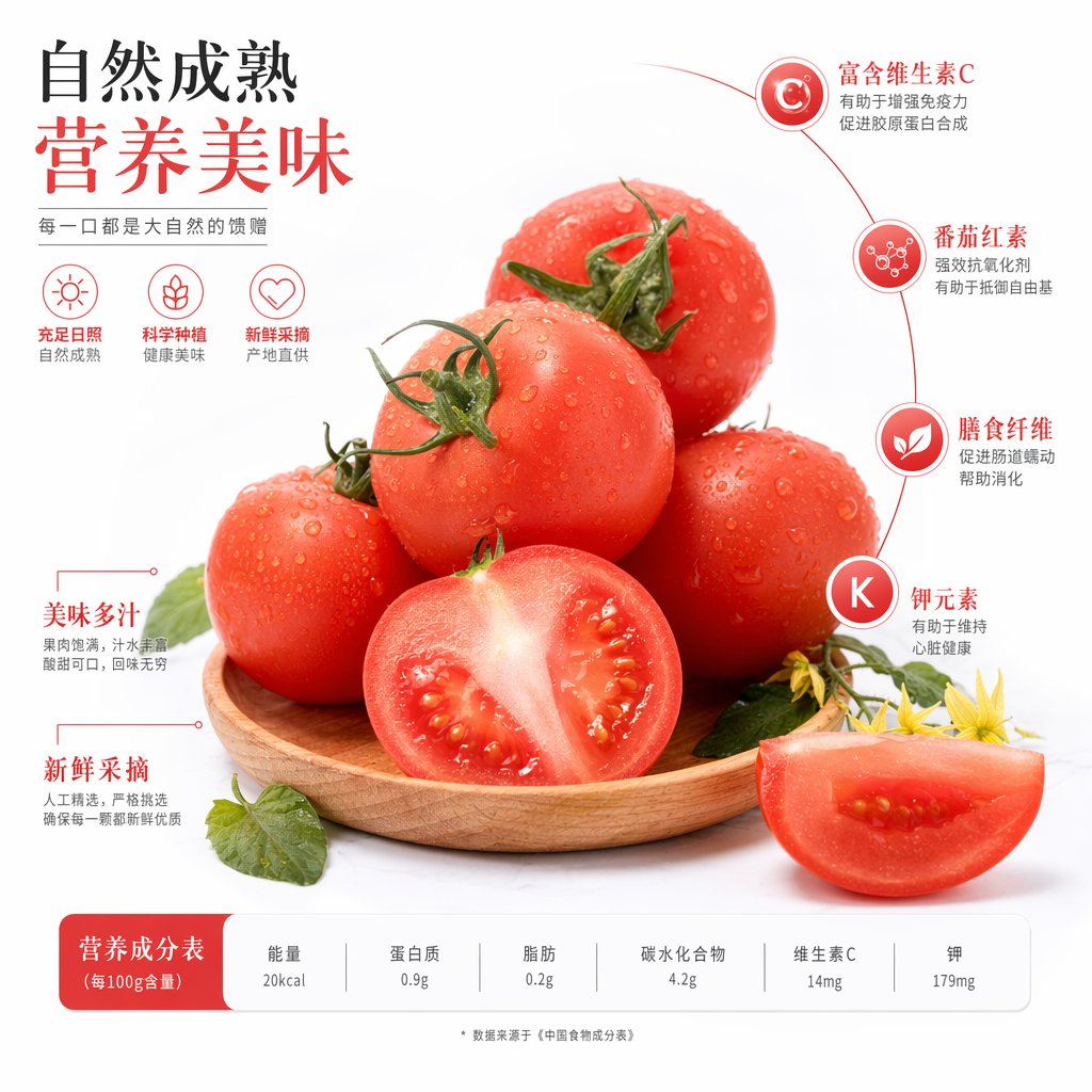 Food poster infographic elegant