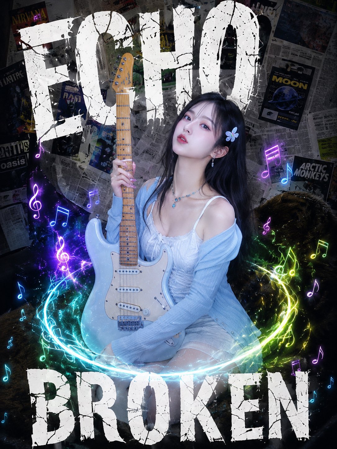 Purple Rock Girl 4