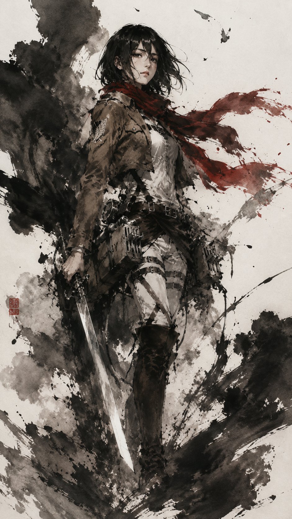 Attack on Titan Splash-Ink Advance
