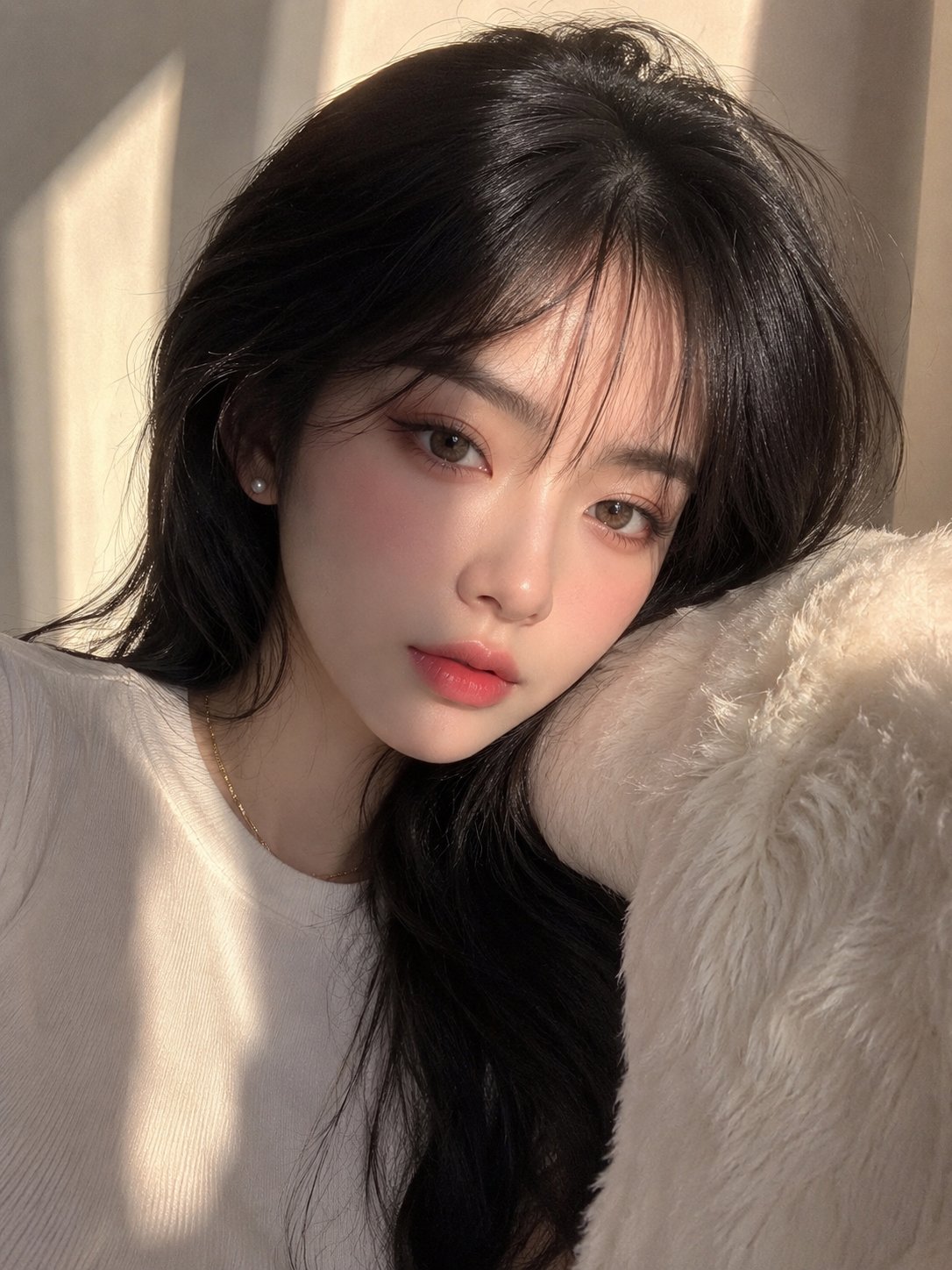 Luxury Beauty Fashion Editorial Portrait