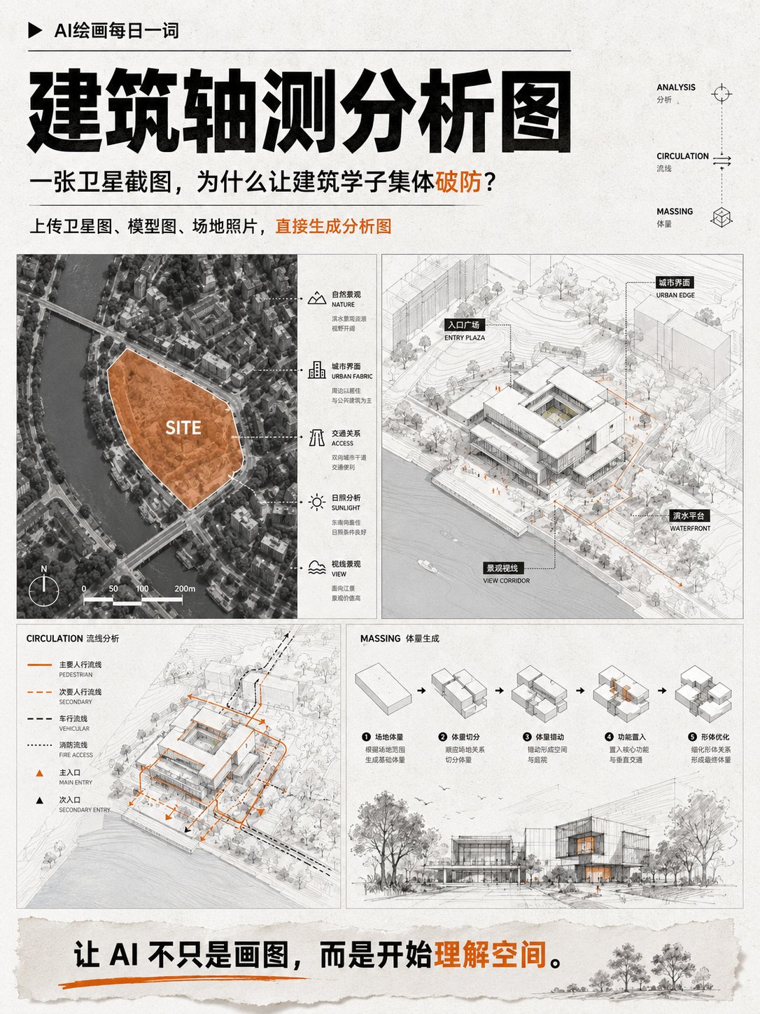 Although my original profession is interior designer, I didn't really use AI for spatial design in the past, because AI can only draw, but doesn't understand space.