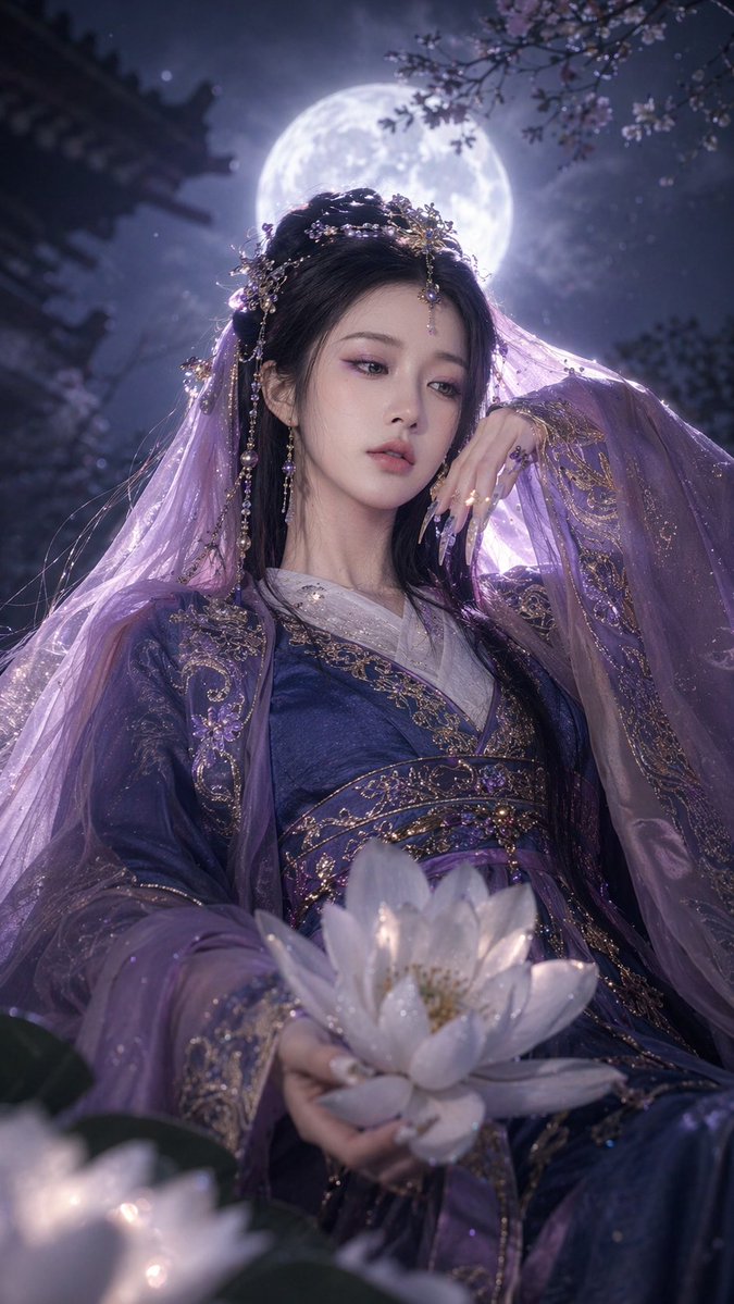Fantasy Hanfu portrait transformation