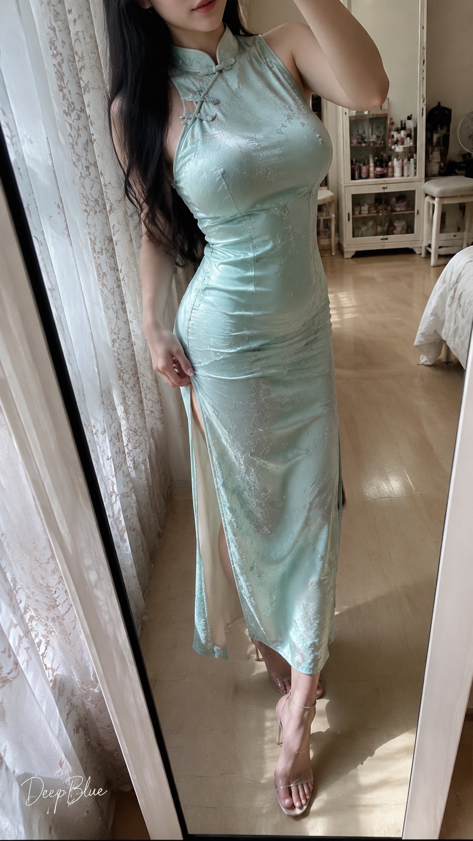 Qipao really has high requirements for the figure~