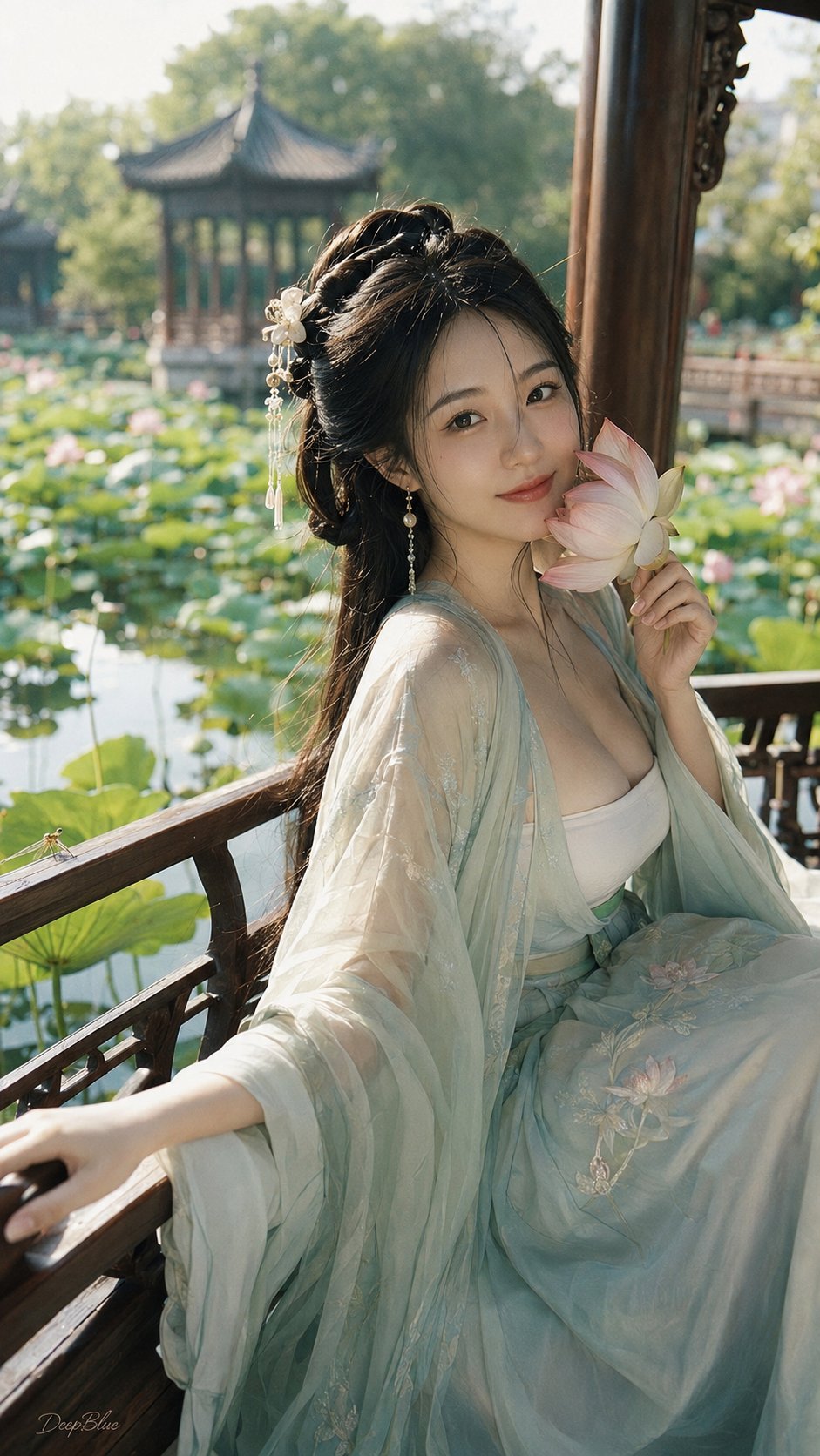 A wealthy and generous ancient-style little junior sister