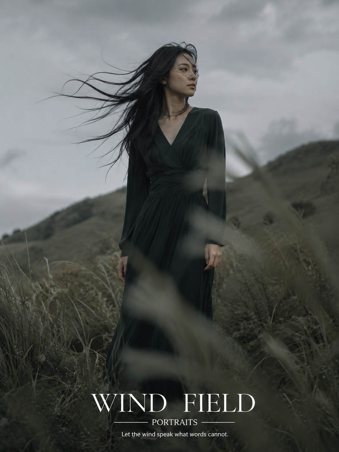 Cinematic woman