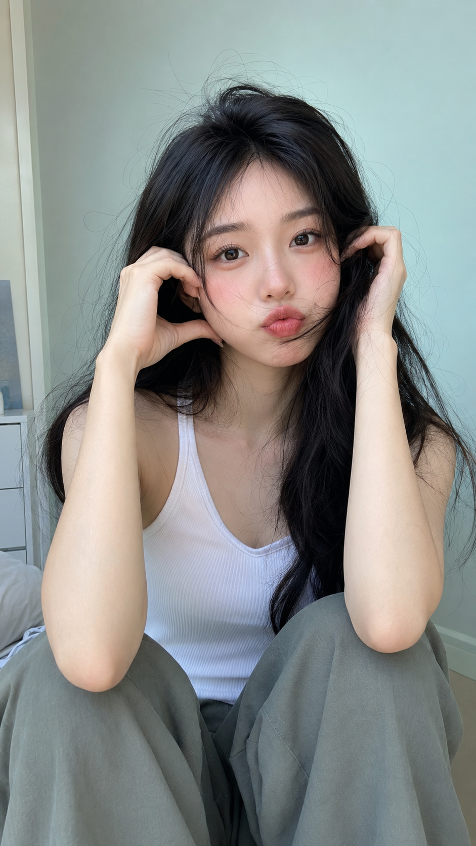 Minimalist woman