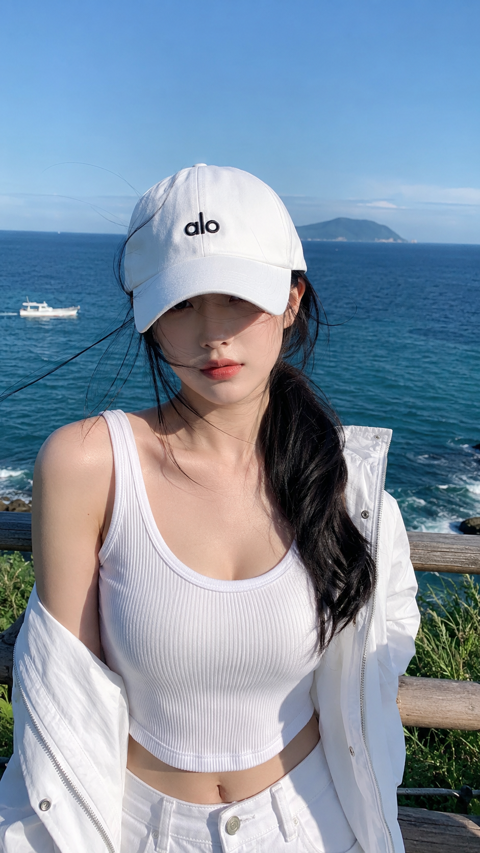 Minimalist woman